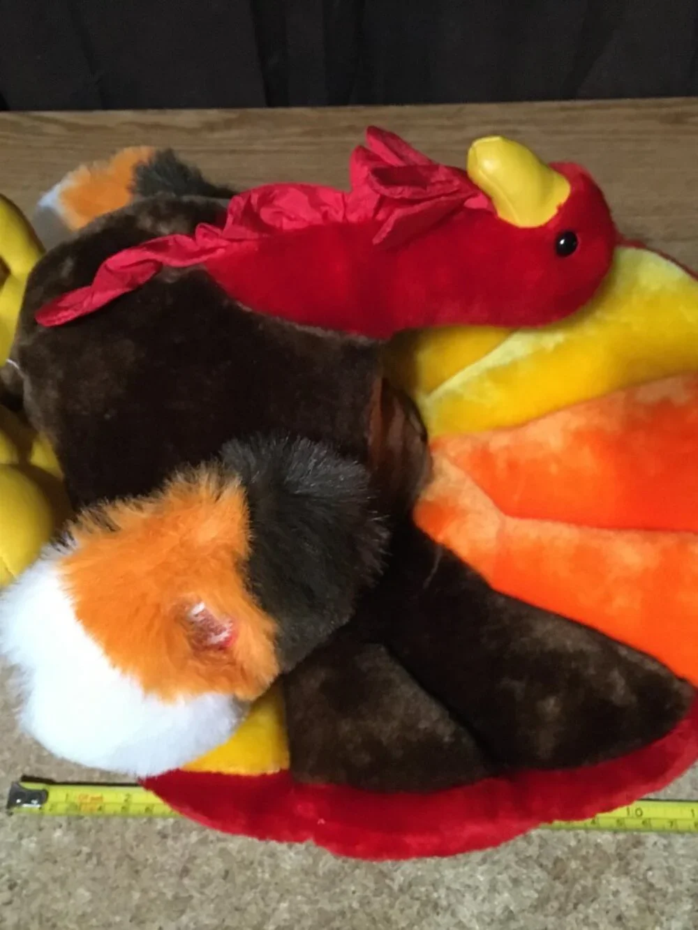 GOBBLE GOBBLE TURKEY PLUSH THANKSGIVING BIRD FK LTD 13